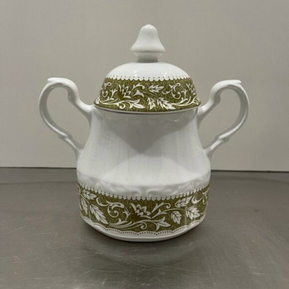 J & G Meakin Sugar Bowl Sterling Colonial English - Picture 1 of 6